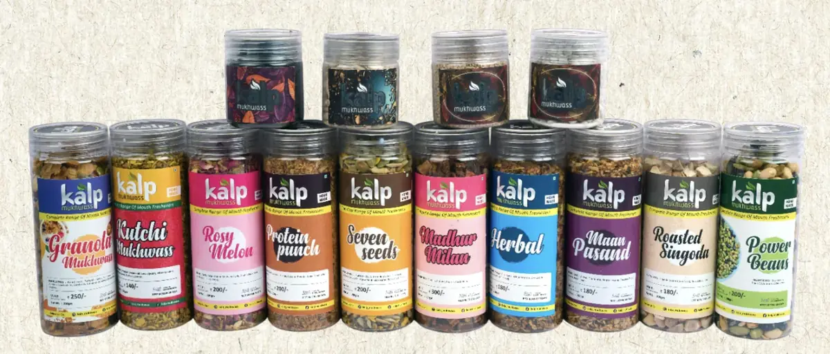 Kalp Mukhwas product packs